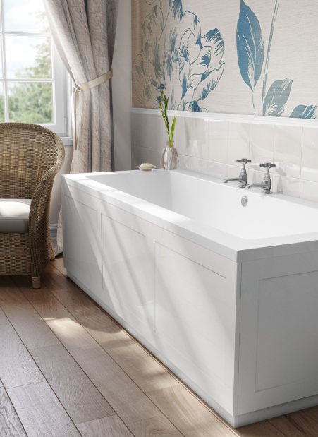 Nuie Waterproof Bath Panels. Various colours
