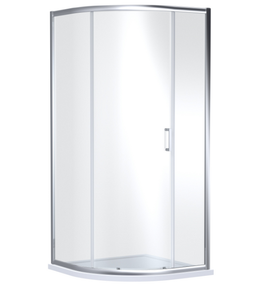Rene 6mm Chrome Single Entry Quadrant