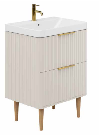 Alan T. Carr ADA Floor Standing 2 Drawer Unit & Basin With Legs
