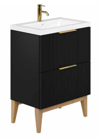 Alan T. Carr RAE Floor Standing 2 Drawer Unit & Basin With Legs