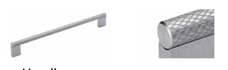 Alan T. Carr Darcy/Grace Brushed Aluminium Handles