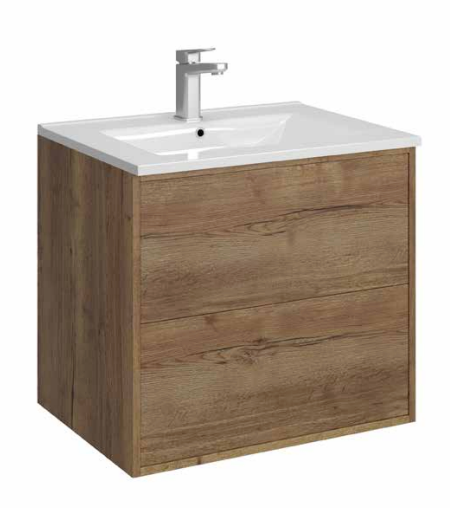 Alan T. Carr Noa Wall Hung 2 Drawer Unit & Basin
