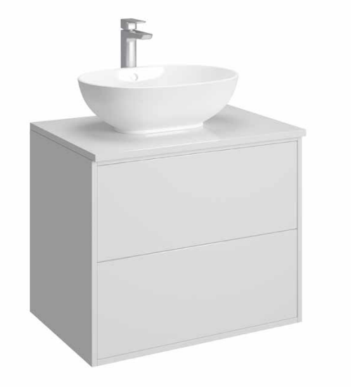 Alan T. Carr Noa Wall Hung 2 Drawer Unit & Countertop