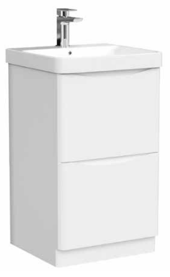 Alan T. Carr Inca Floor Standing 2 Draw Unit & Basin