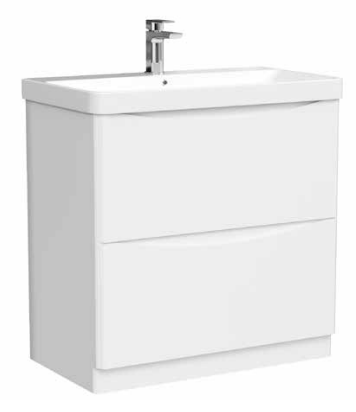 Alan T. Carr Inca Floor Standing 2 Draw Unit & Basin