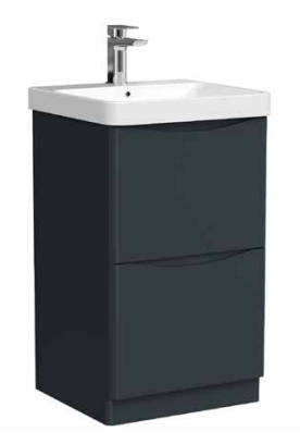 Alan T. Carr Inca Floor Standing 2 Draw Unit & Basin