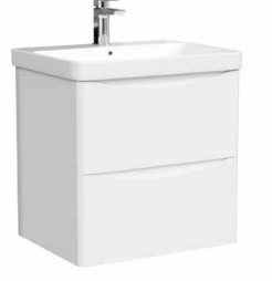 Alan T. Carr Inca Wall Hung 2 Draw Unit & Basin