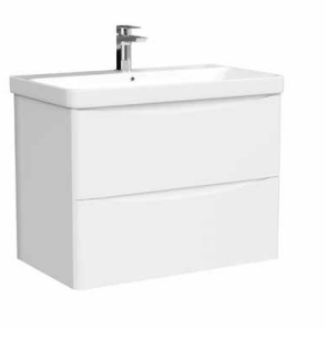 Alan T. Carr Inca Wall Hung 2 Draw Unit & Basin