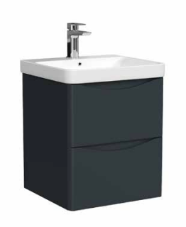 Alan T. Carr Inca Wall Hung 2 Draw Unit & Basin