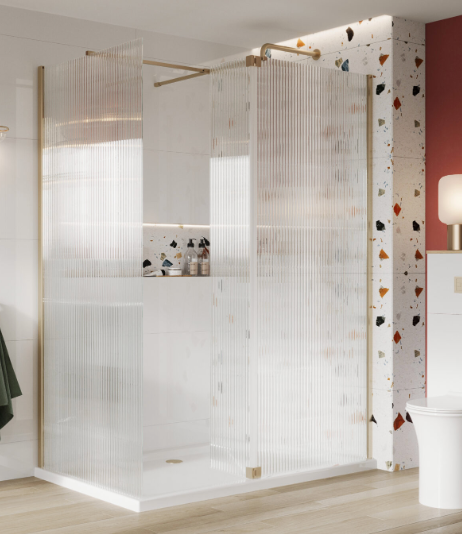 Scudo Forte Wetrooms Metallic Hinges