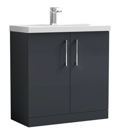 Nuie Arno 800mm 2 Door Floor Standing Basin Cabinet
