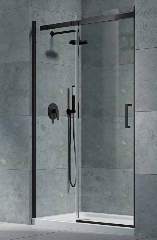 Alan T. Carr Elite 8mm Black Sliding Door