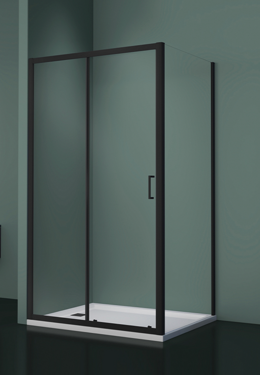Giavani Intro 6mm Sliding Door Enclosures Black