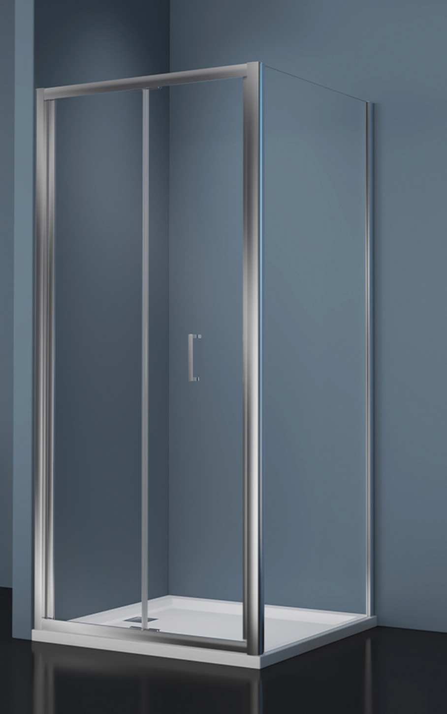 Giavani Intro 6mm Bi-Fold Door Enclosures Chrome