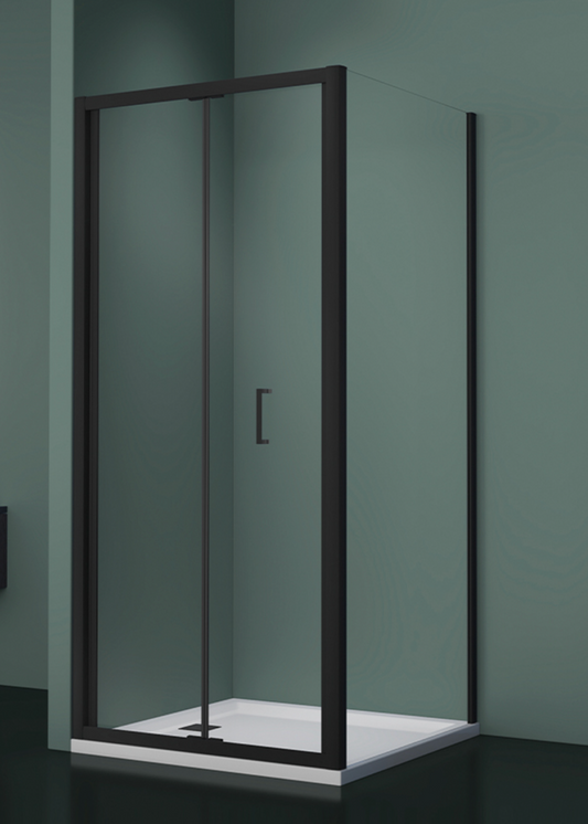 Giavani Intro 6mm Bi-Fold Door Enclosures Black