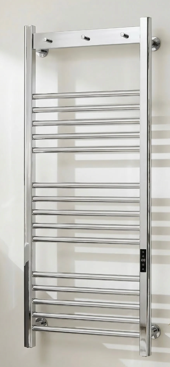 K Vit Toro Electric Towel Rail Chrome