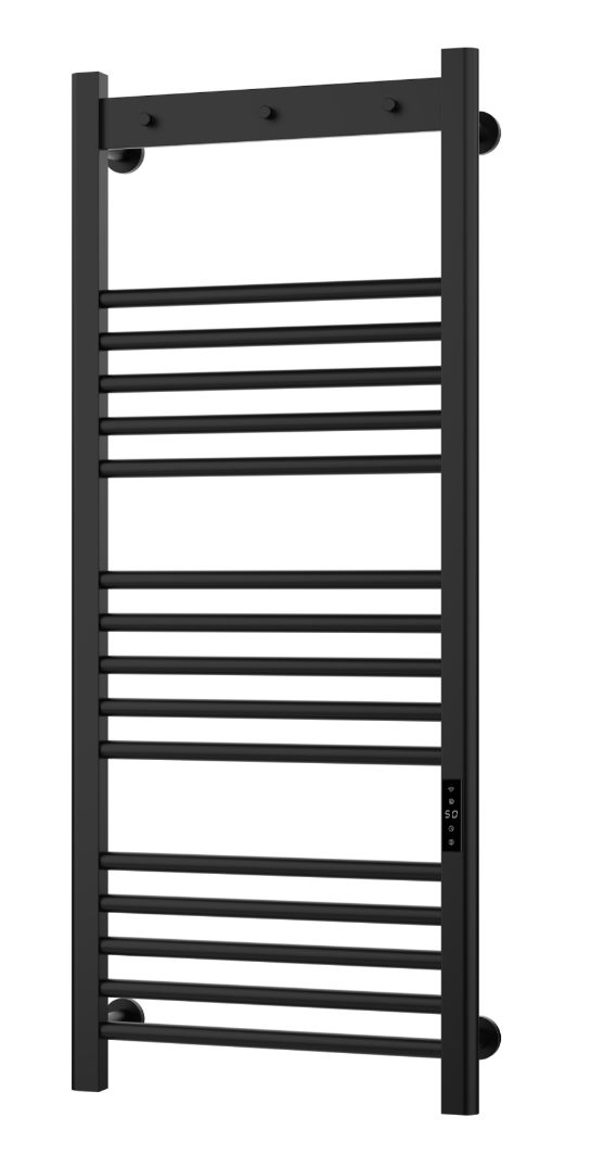 K Vit Toro Electric Towel Rail Black