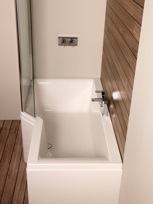 Carron Urban Edge L-Shaped Shower Bath