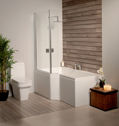 Carron Urban Edge L-Shaped Shower Bath