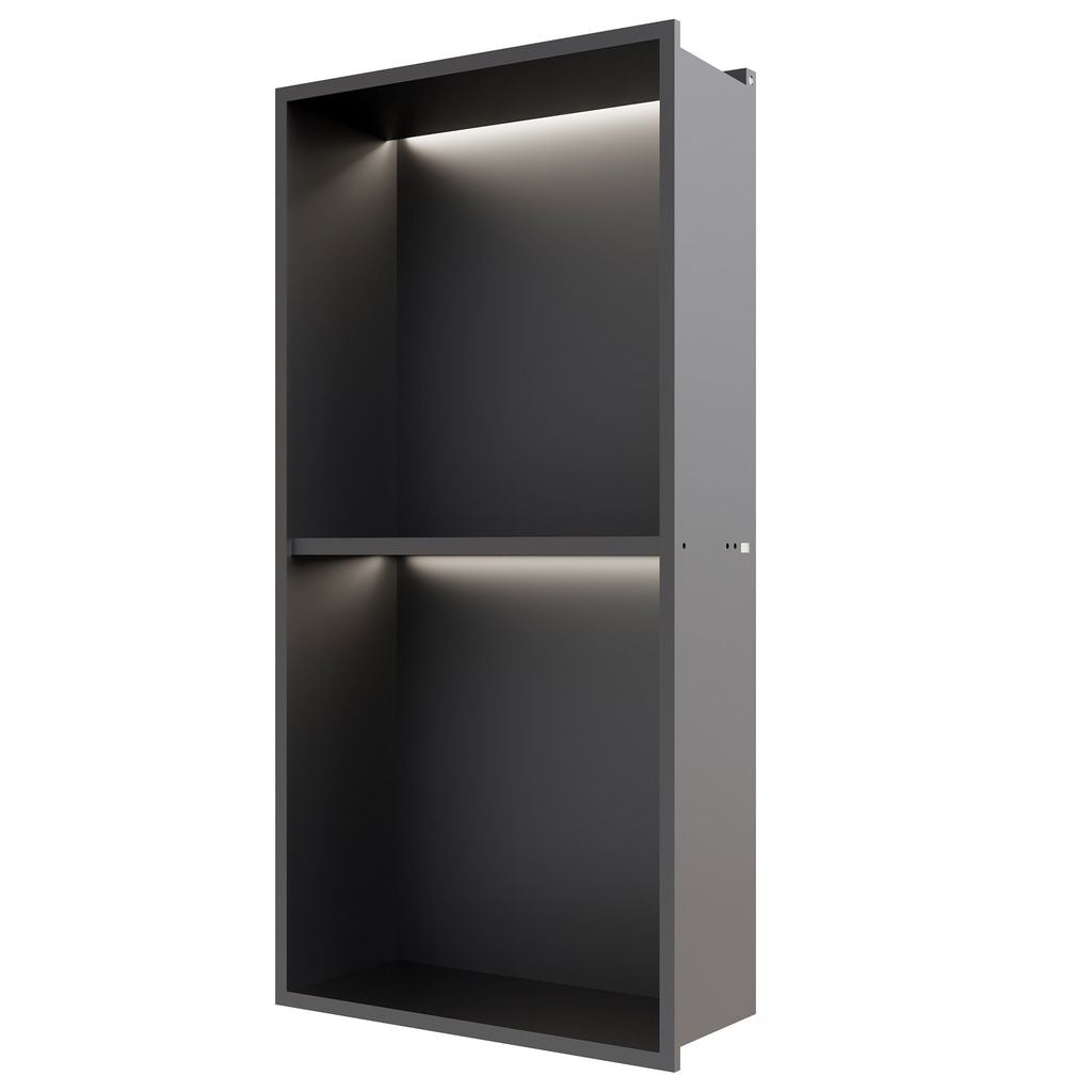 Niche with shelf