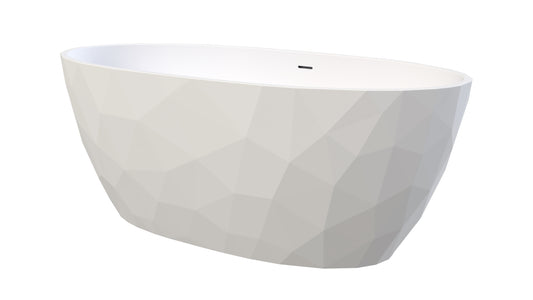 BC Designs Sculptura White 1690mm