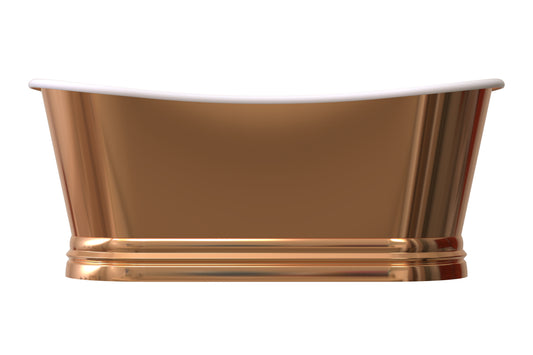 BC Designs Copper/Acrylic Boat Bath 1800mm