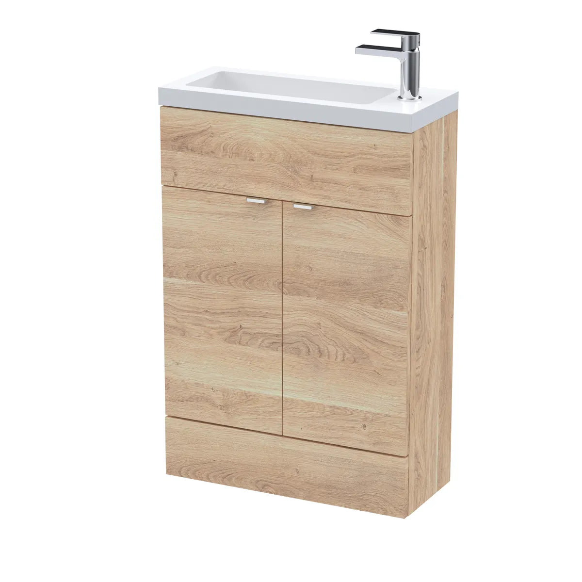 Fusion 400/500/600mm 1/2 Door Floor Standing Vanity Unit & Basin