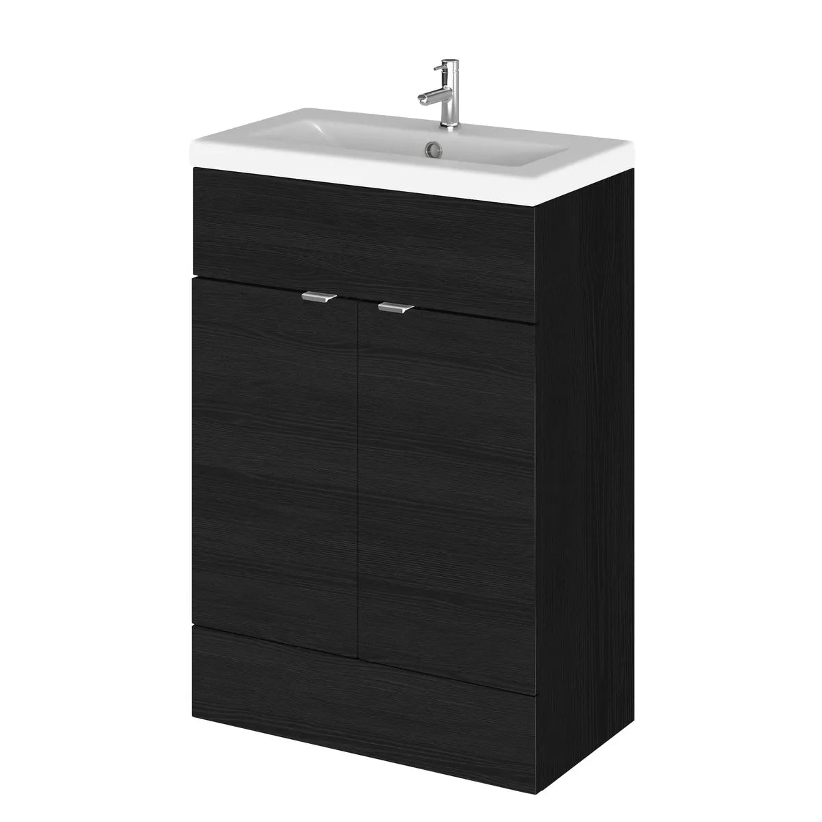 Fusion 500/600/800mm 2 Door Floor Standing Vanity Unit & Basin Full Depth