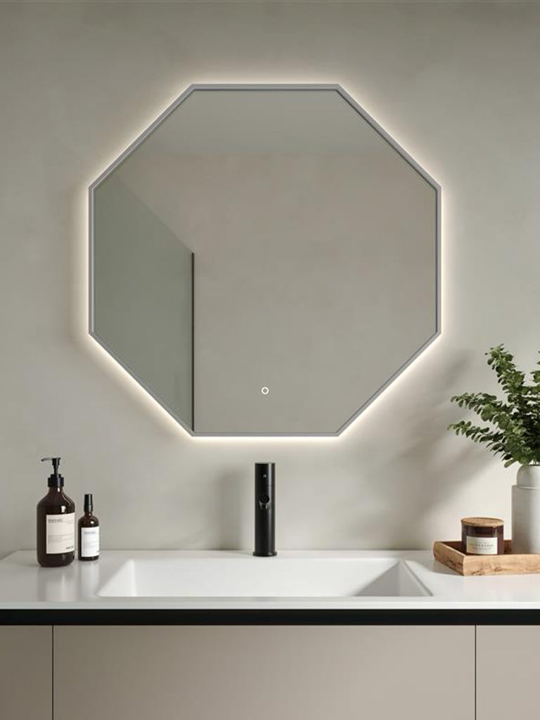 Giavani Como 600/800mm Steam Free Colour Changing Mirror