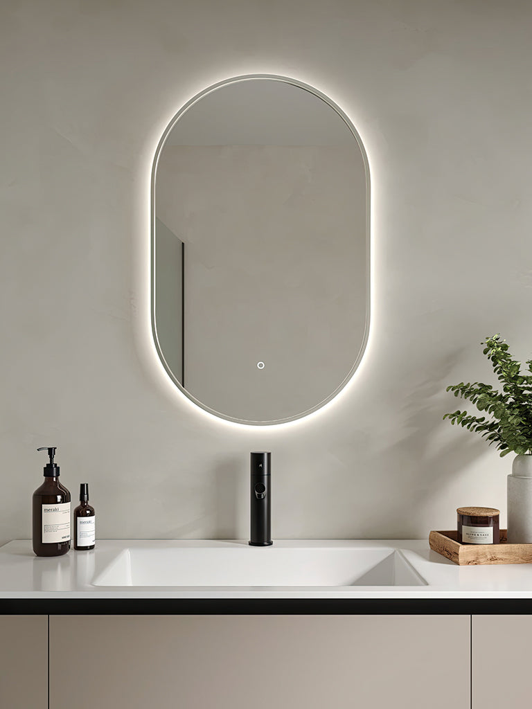 Giavani Siena 500 x 800mm Steam Free Colour Changing Mirror