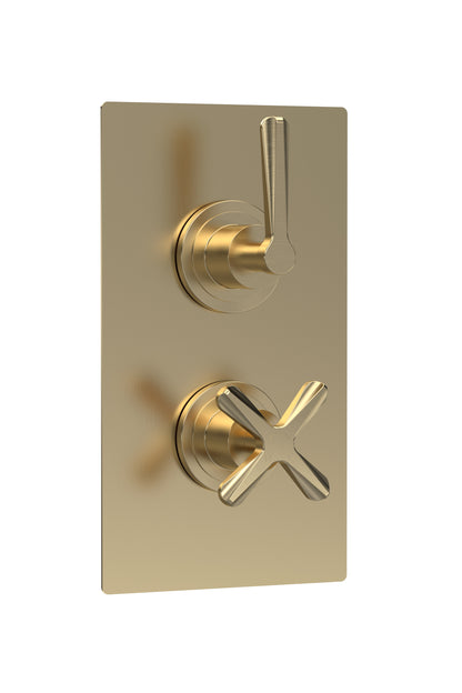 Nuie Aztec Brushed Brass Showers