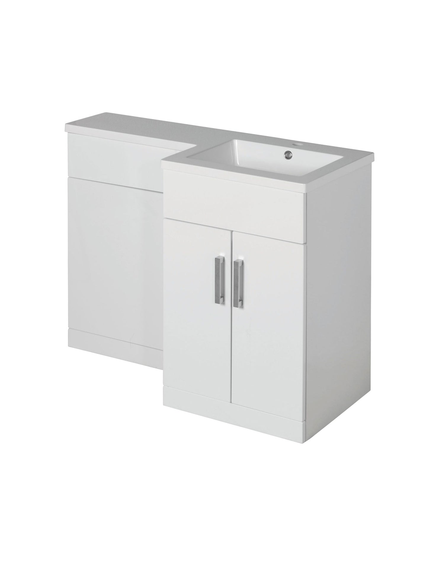 Edge 1100mm L-Shape Gloss  Combination Sets by Giavani