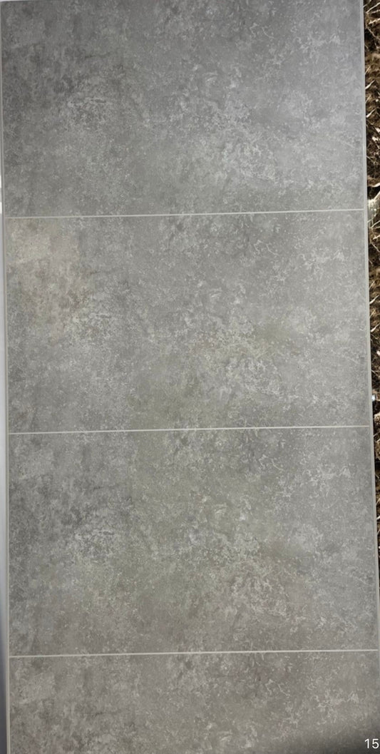 Cut Tile Concrete Grey