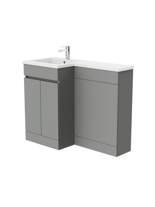 Luna 900mm L-Shape Sets Compact by Giavani