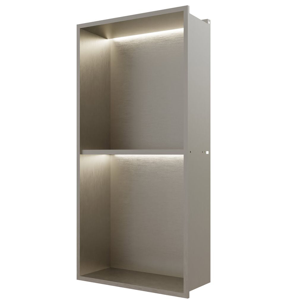 Niche with shelf