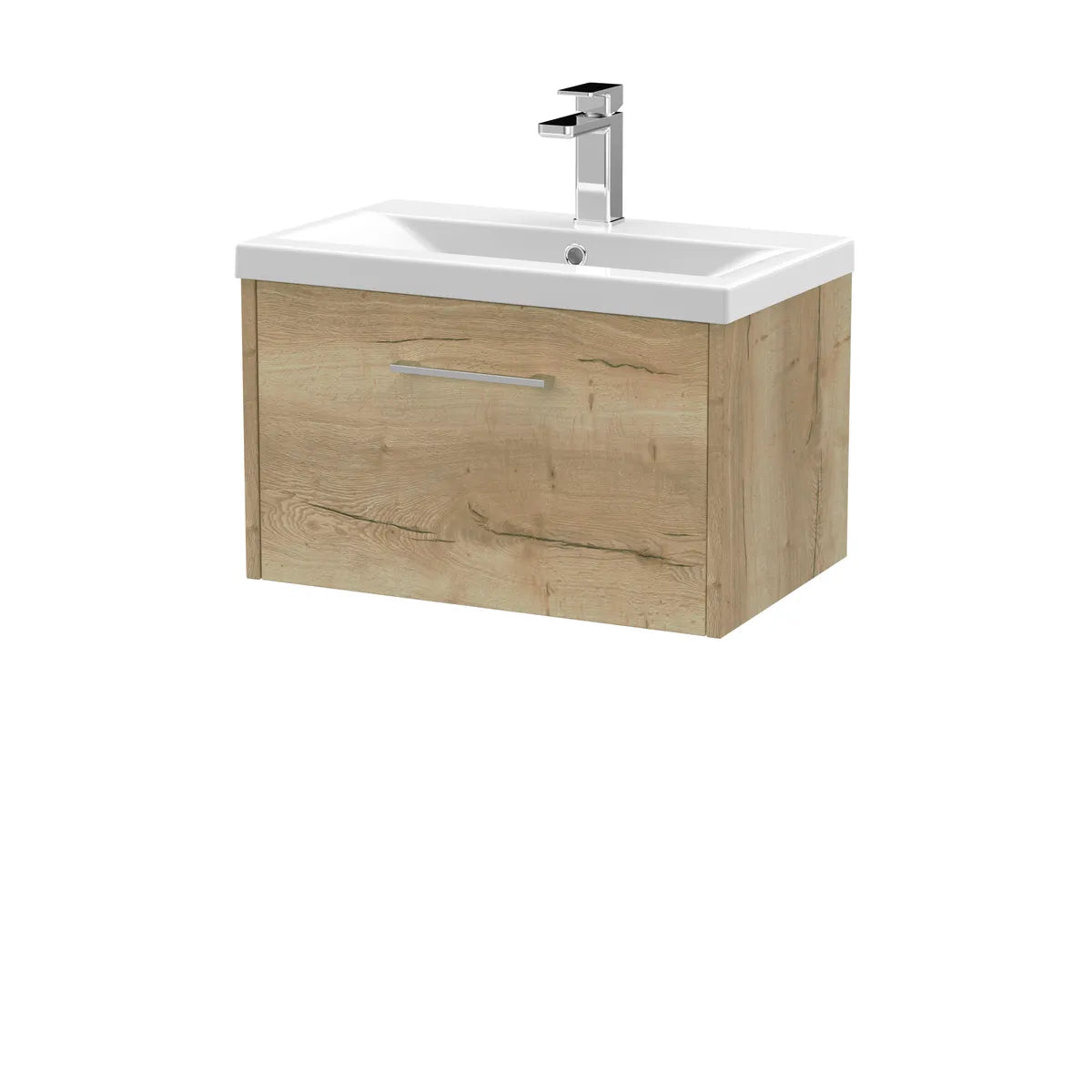 Juno 600mm 1/2 Drawer Wall Hung Vanity