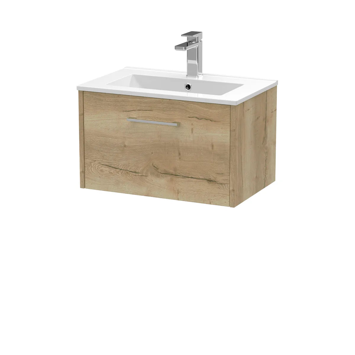 Juno 600mm 1/2 Drawer Wall Hung Vanity