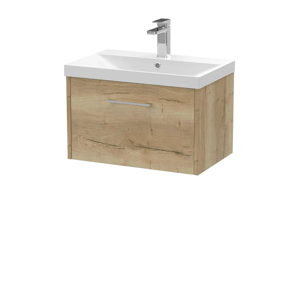 Juno 600mm 1/2 Drawer Wall Hung Vanity