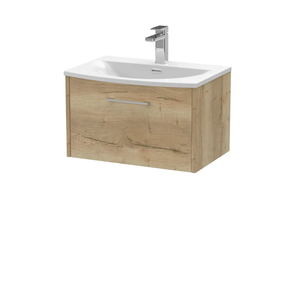Juno 600mm 1/2 Drawer Wall Hung Vanity