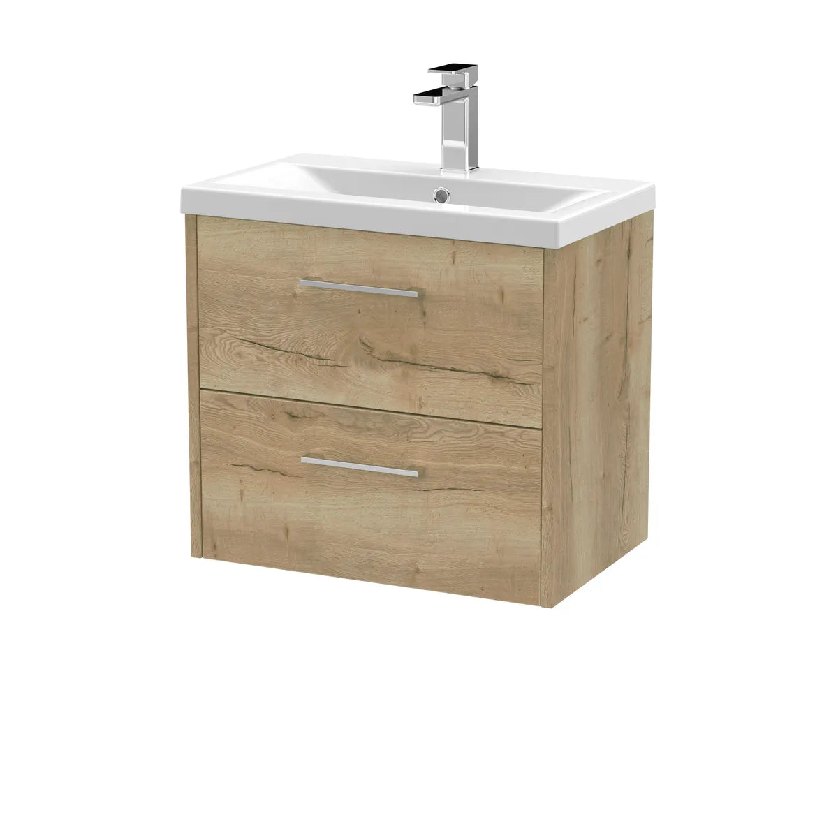 Juno 600mm 1/2 Drawer Wall Hung Vanity