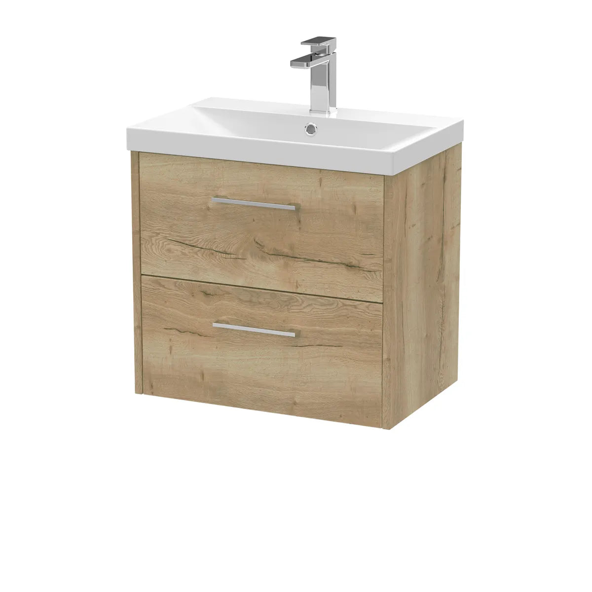 Juno 600mm 1/2 Drawer Wall Hung Vanity