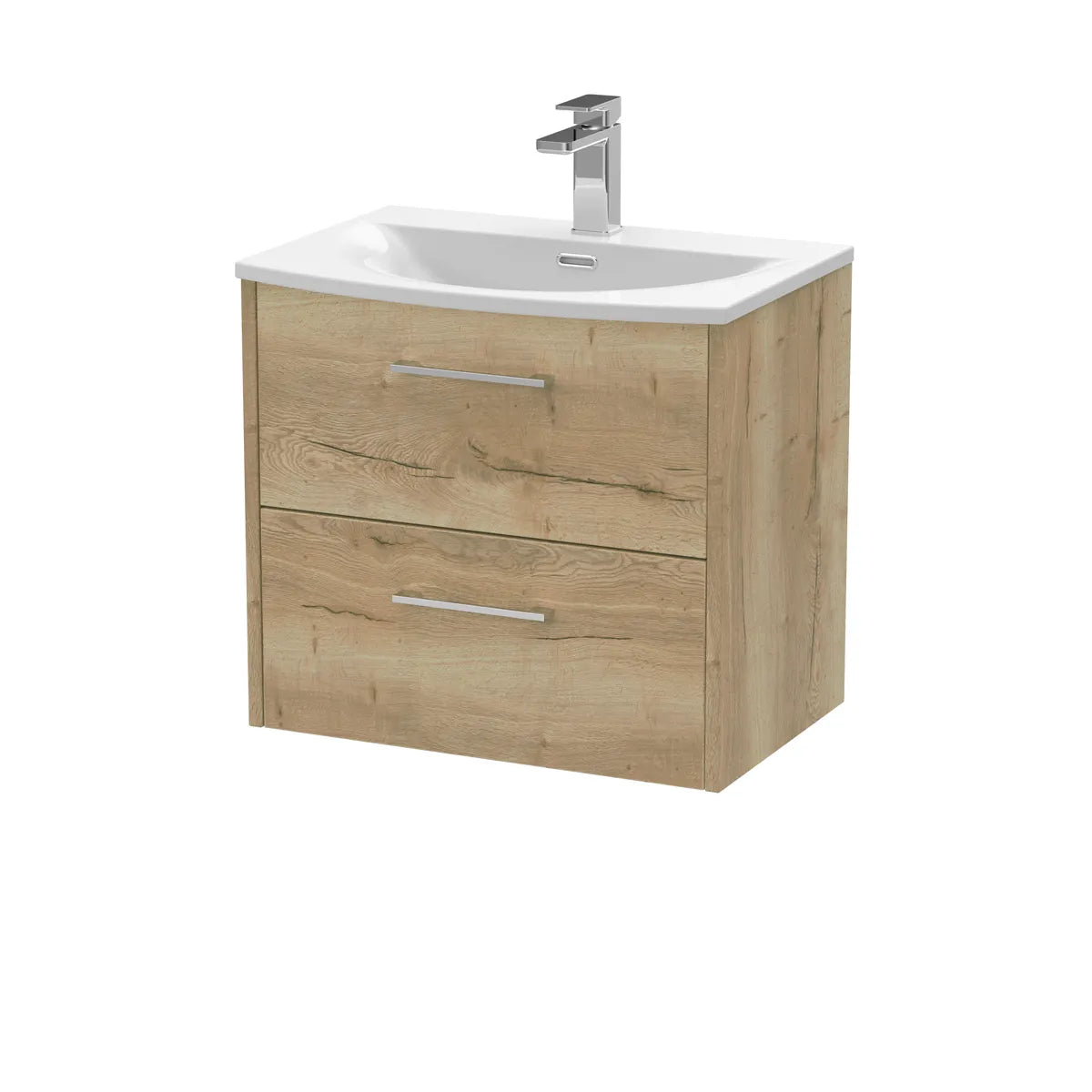 Juno 600mm 1/2 Drawer Wall Hung Vanity