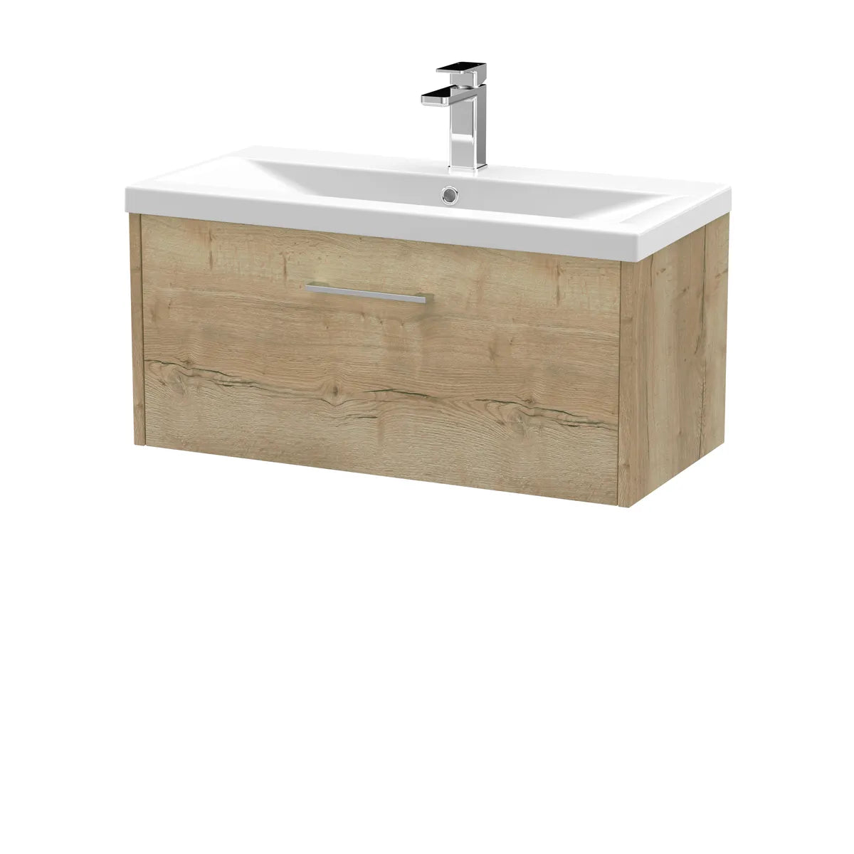 Juno 800mm 1/2 Drawer Wall Hung Vanity