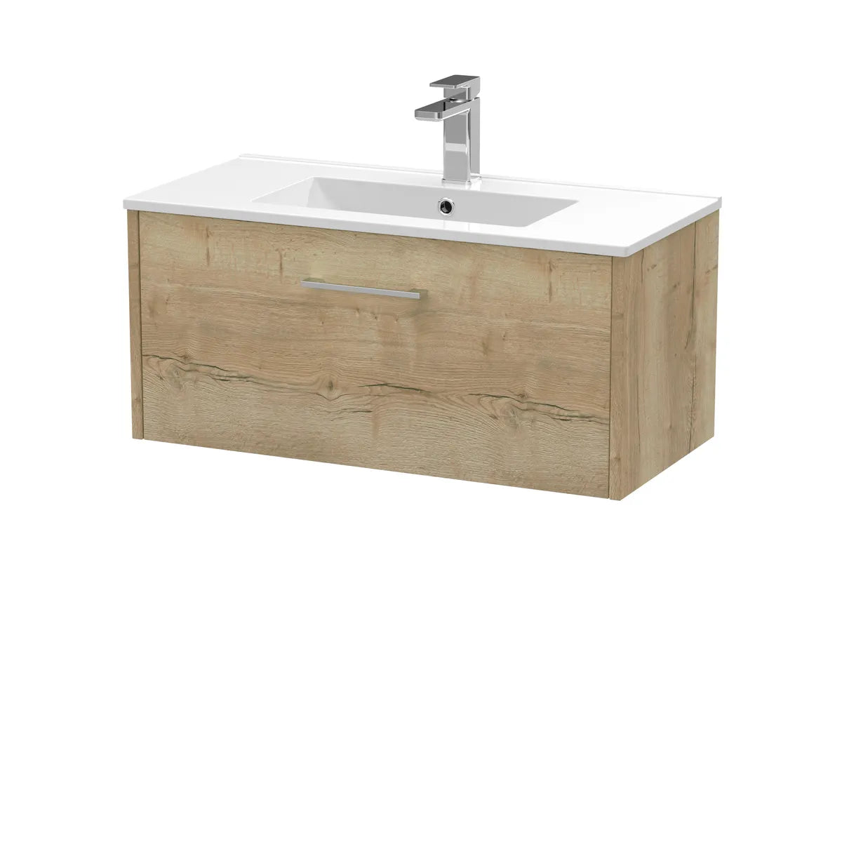 Juno 800mm 1/2 Drawer Wall Hung Vanity