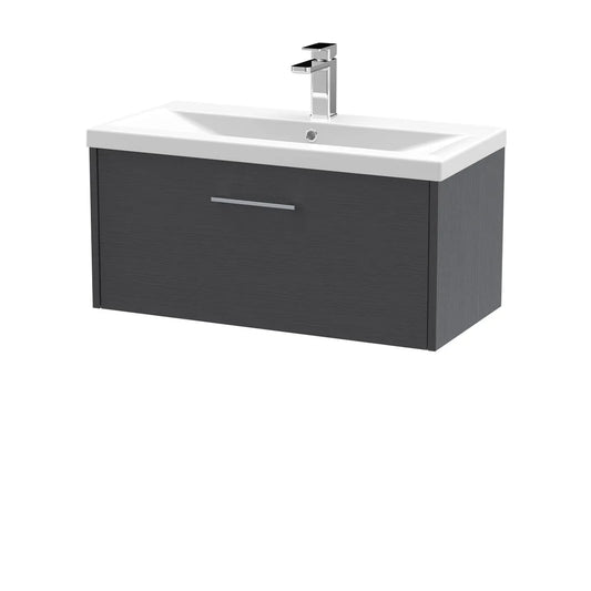 Juno 800mm 1/2 Drawer Wall Hung Vanity