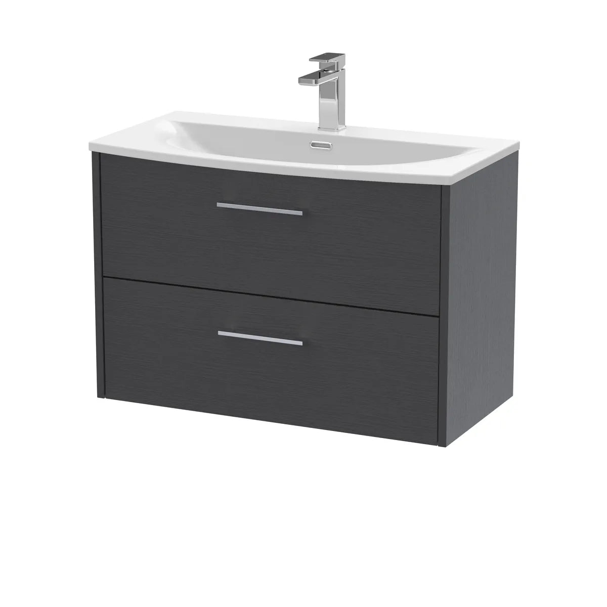 Juno 800mm 1/2 Drawer Wall Hung Vanity
