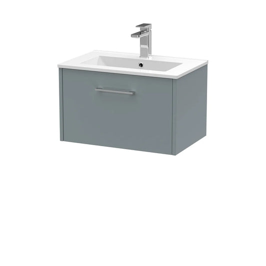 Juno 600mm 1/2 Drawer Wall Hung Vanity
