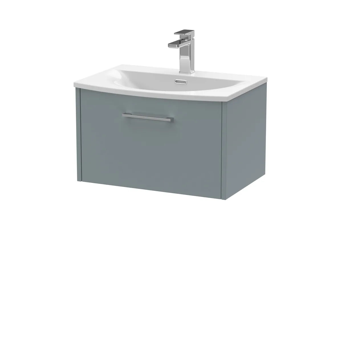 Juno 600mm 1/2 Drawer Wall Hung Vanity