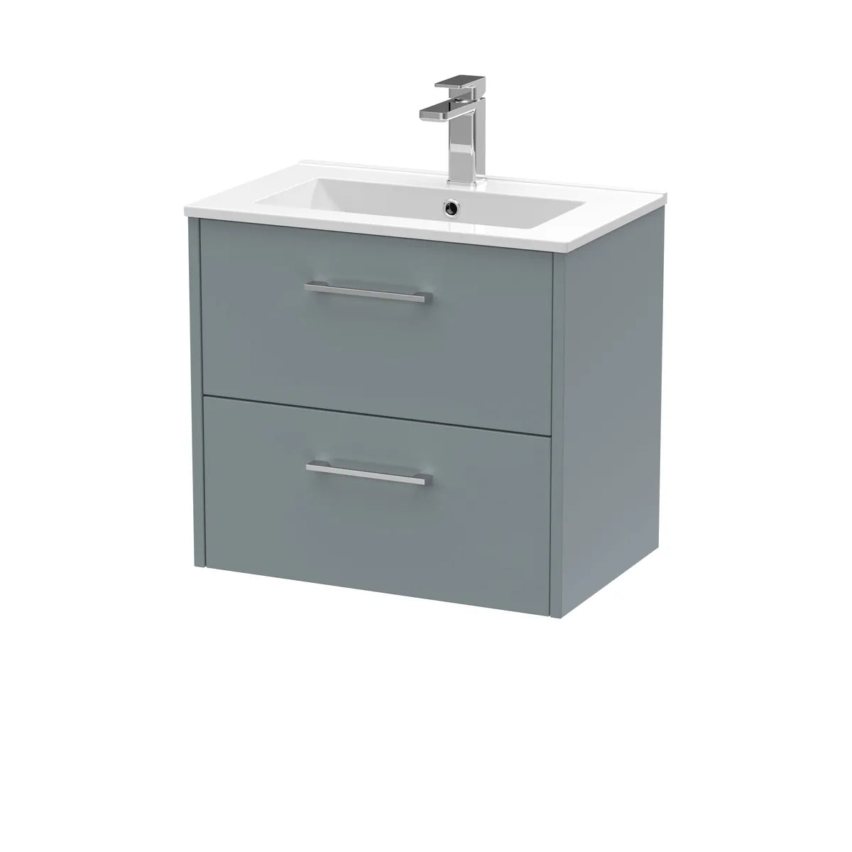 Juno 600mm 1/2 Drawer Wall Hung Vanity