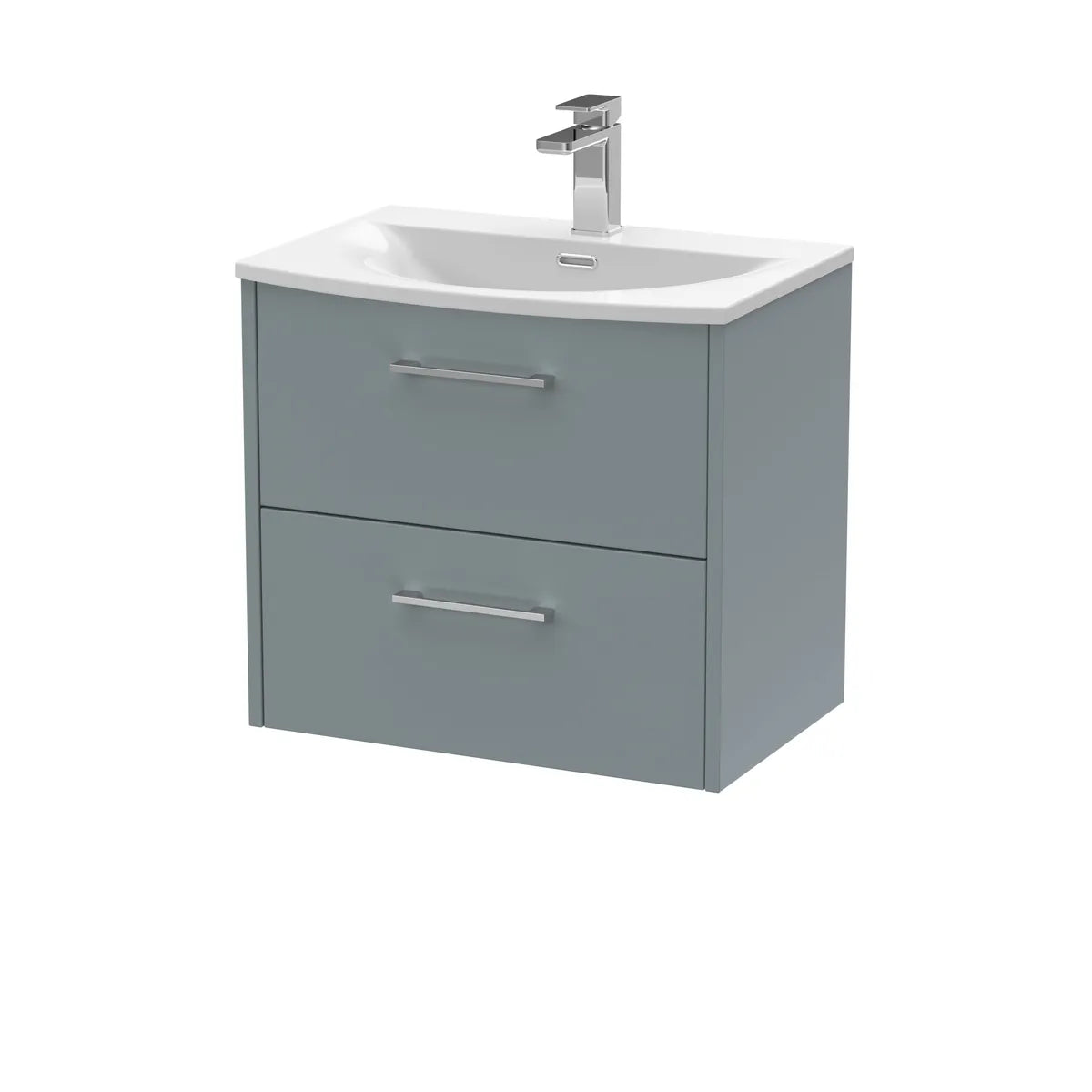 Juno 600mm 1/2 Drawer Wall Hung Vanity
